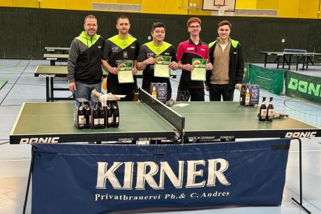 Die Sieger in Einzelwettbewerb